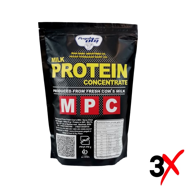 پروتئین ام پی سی پگاه بسته سه عددی سه کیلویی