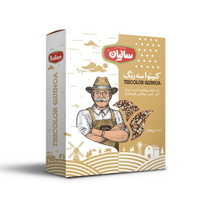 کینوا سه رنگ 200 گرمی سالیان